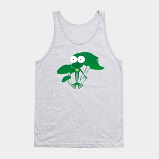 Frog and lilypads Tank Top